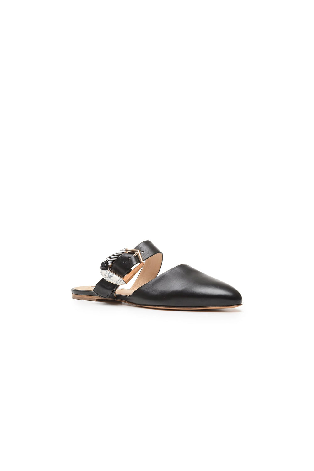 Savage Flats in Black Leather