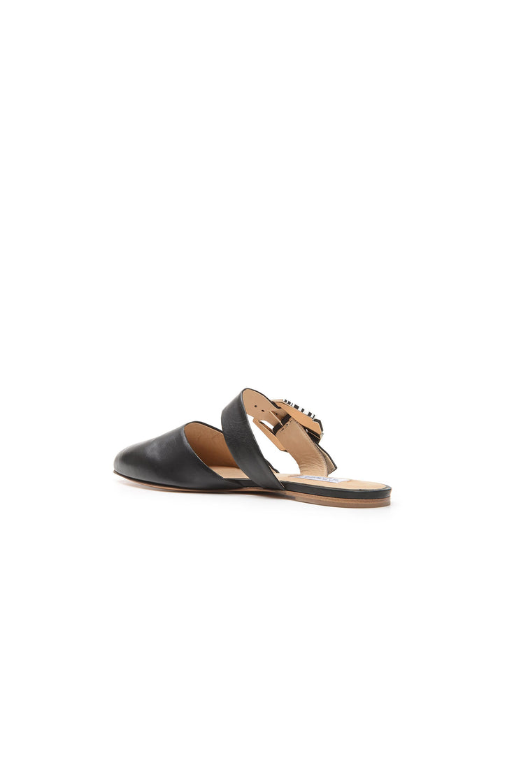 Savage Flats in Black Leather