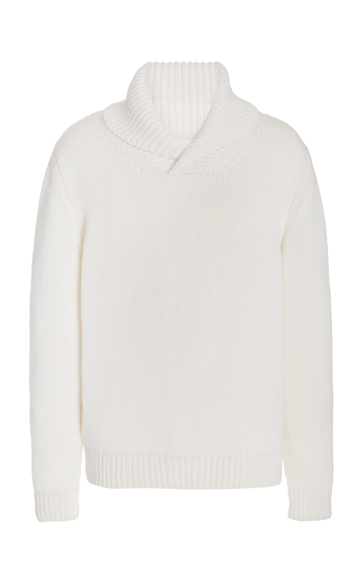 Sal Knit Sweater in Ivory Cashmere
