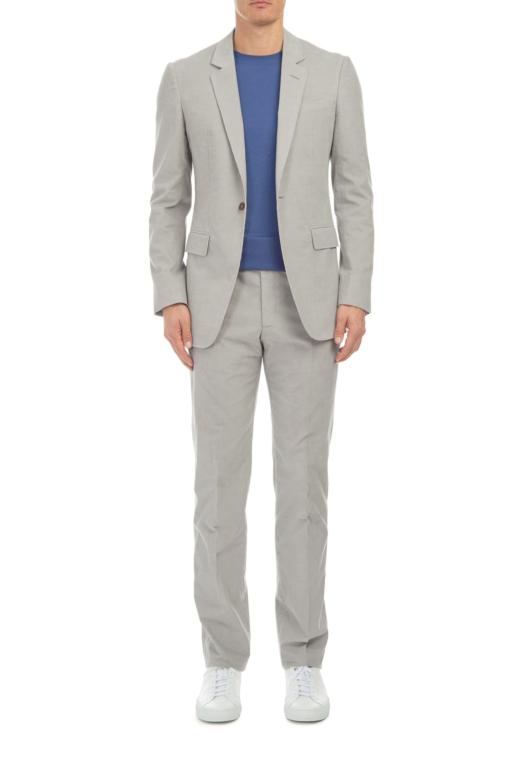 Damien Jacket in Neutral Cotton