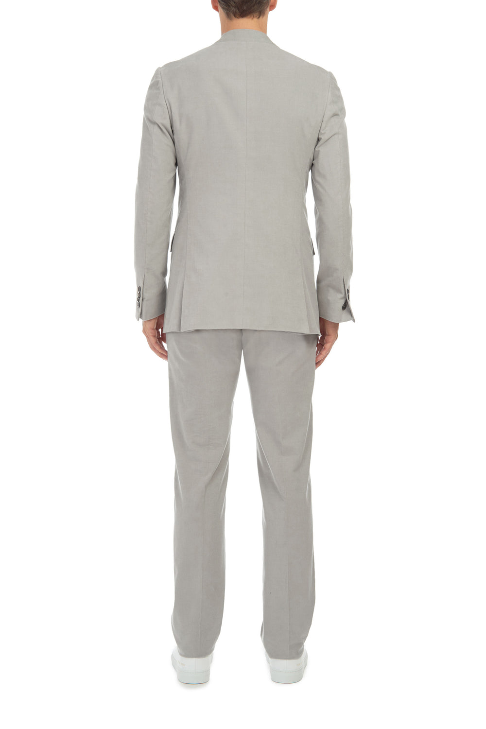 Damien Jacket in Neutral Cotton