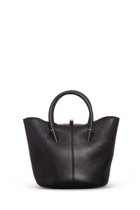 Baez Bag in Black Nappa Leather