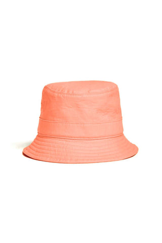 Bucket Hat in Watermelon Tourmaline Linen