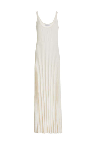 Maresca Dress in Ivory Cashmere Silk