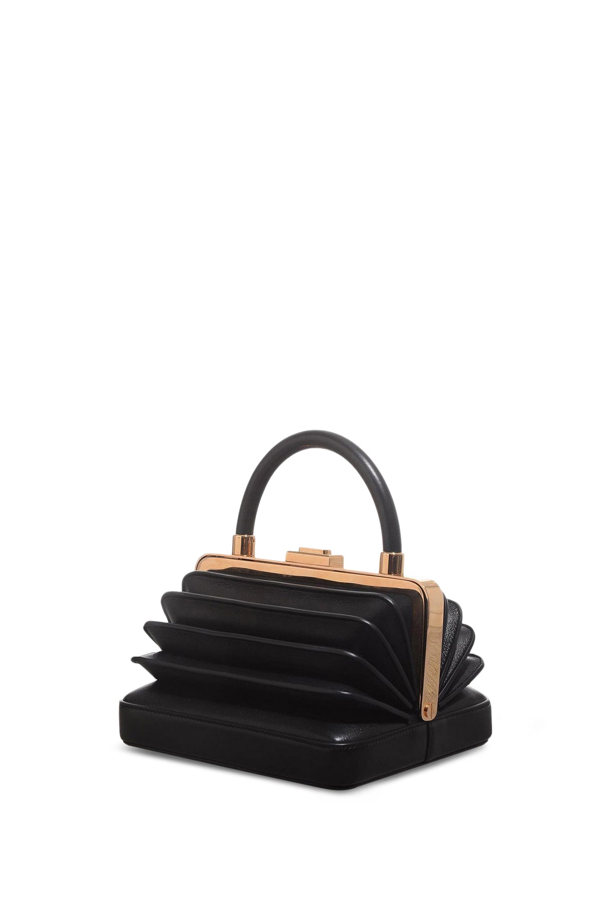 Small Diana Bag in Black Nappa Leather